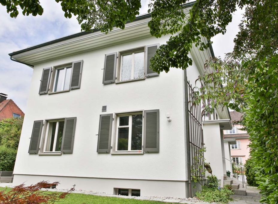 fassaden gestaltung anstrich sanierung renovierung mehrfamilienhaus solothurn